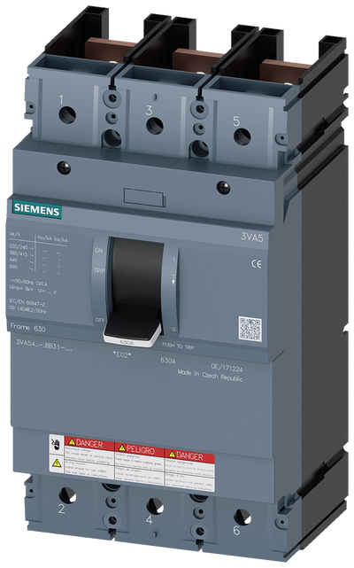 3VA5460-0BB31-0AA0 - Siemens - Molded Case Circuit Breakers