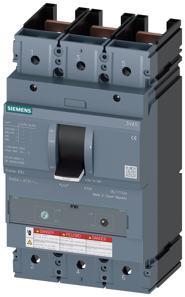 3VA5460-6EC31-0AA0 - Siemens - Molded Case Circuit Breakers