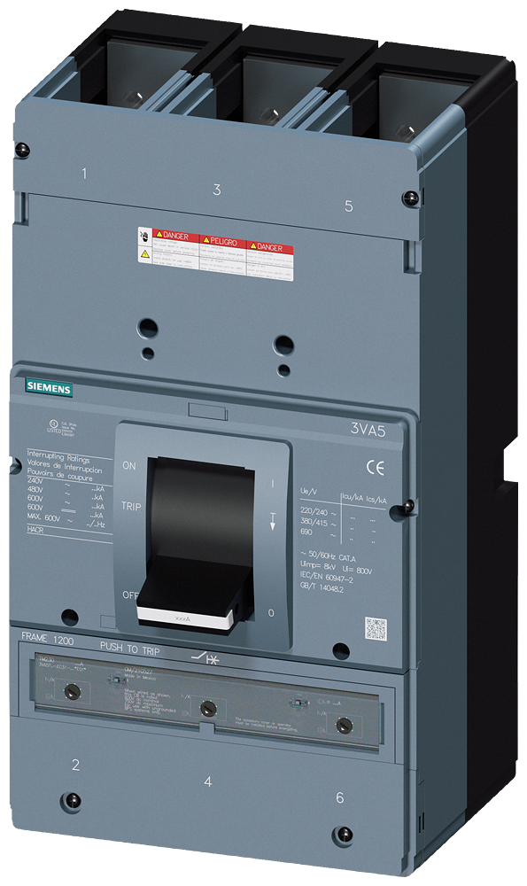 3VA5712-6EC31-0AA0 - Siemens - Molded Case Circuit Breakers