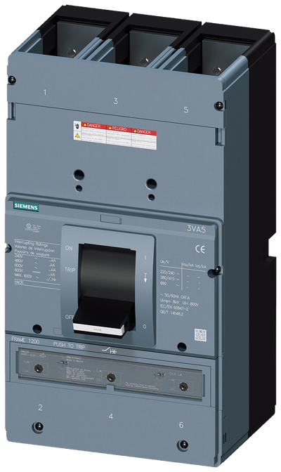 3VA5712-6EC31-0AA0 - Siemens - Molded Case Circuit Breakers