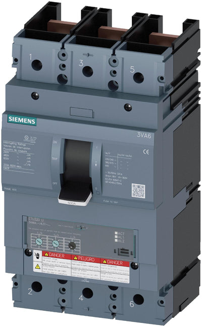 3VA6460-6HL31-0AA0 - Siemens - Molded Case Circuit Breaker
