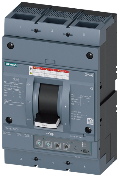 3VA6580-6HM32-0AA0 - Siemens - Molded Case Circuit Breakers