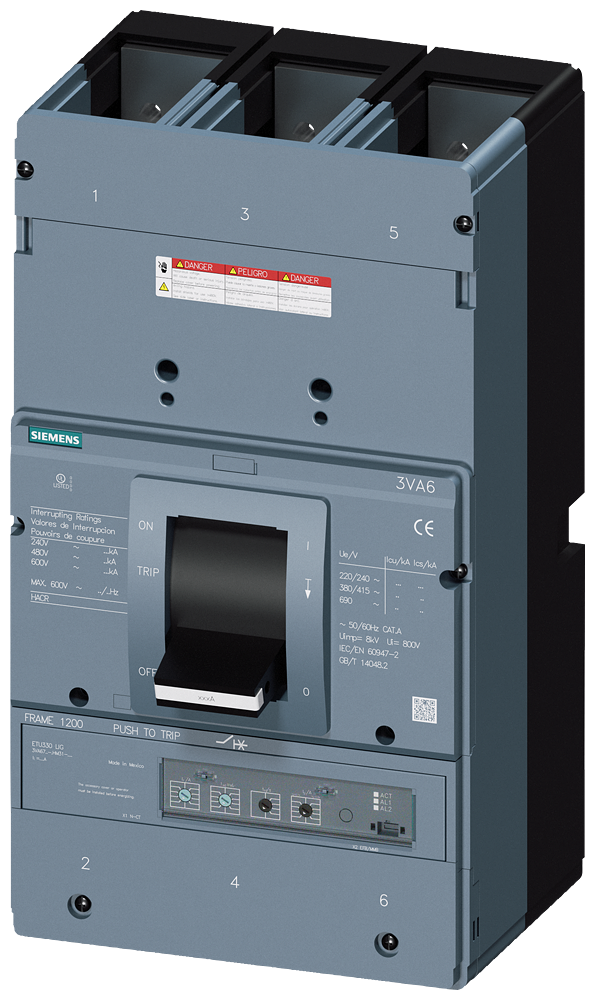 3VA6712-6HM31-0AA0 - Siemens - Molded Case Circuit Breakers