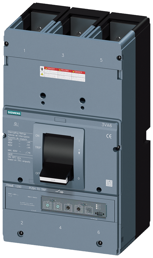 3VA6712-6HQ31-2AA0 - Siemens - Molded Case Circuit Breakers
