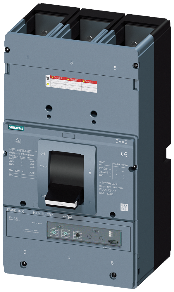 3VA6816-6HL31-0AA0 - Siemens - Molded Case Circuit Breakers