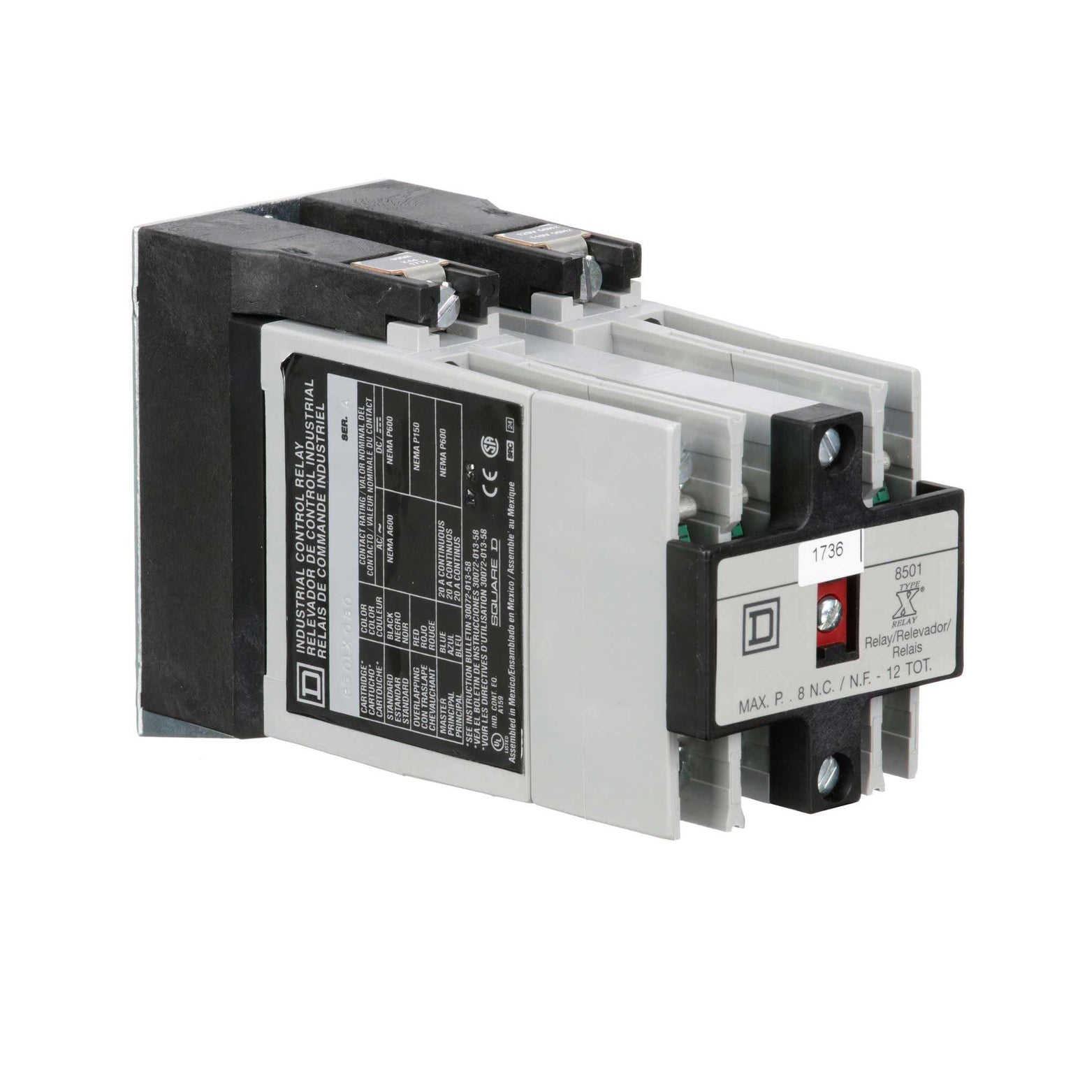 8501XO80V02 - Square D - Motor Control Part And Accessory