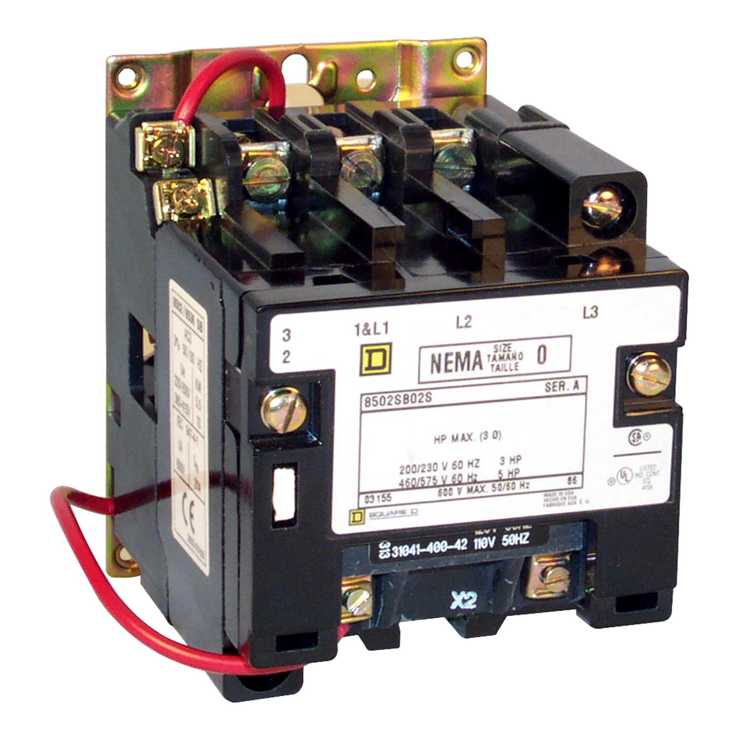 8502SBO2V08 - Square D - Contactor