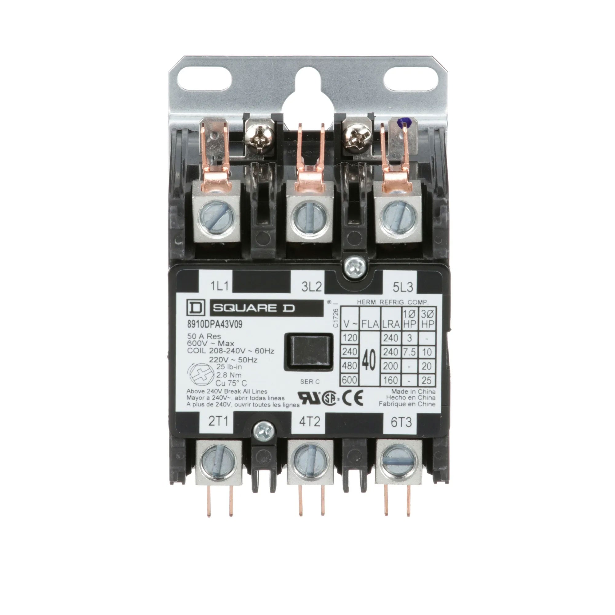 8910DPA43V09 - Square D - Contactor – SimplyBreakers.com