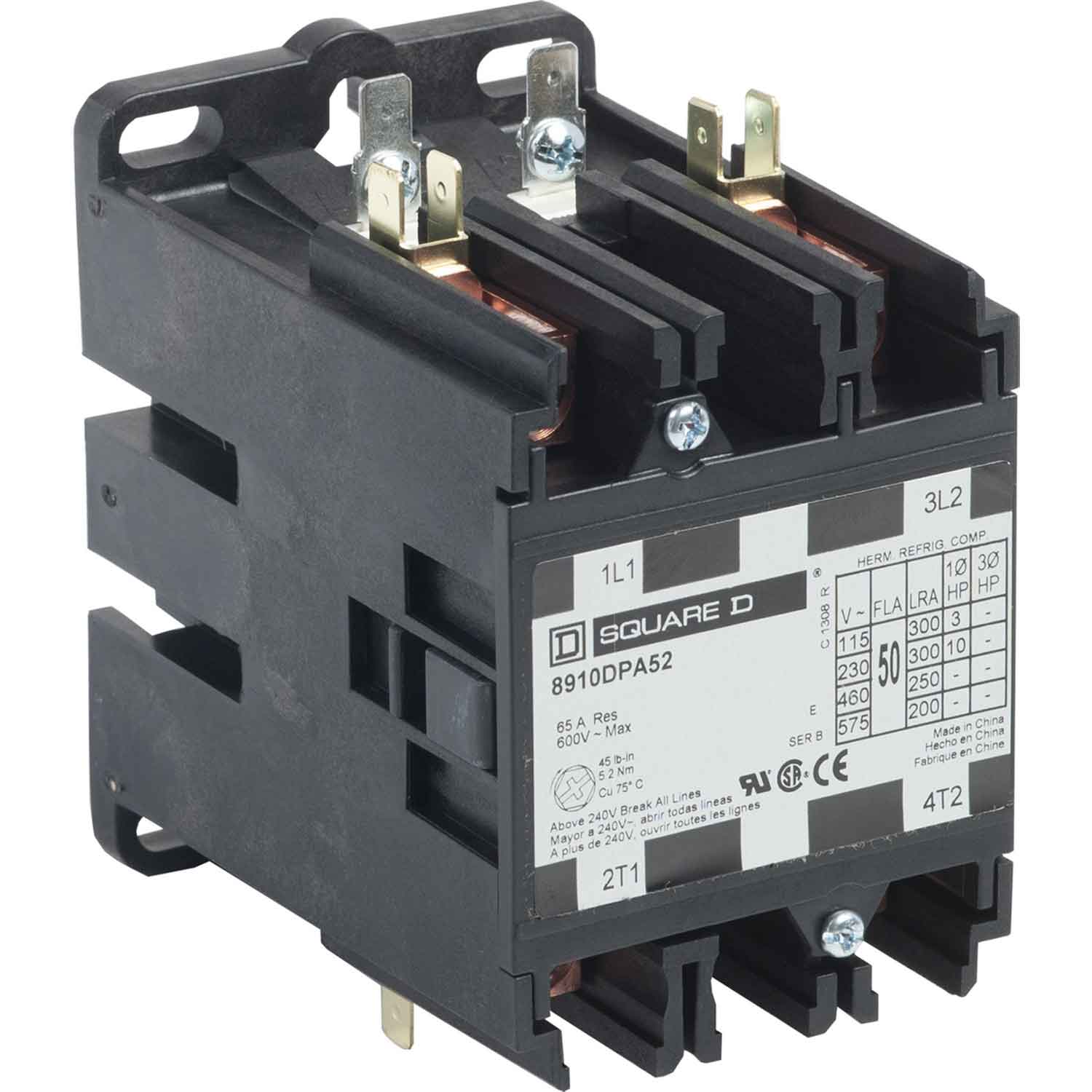 8910DPA52V06 - Square D - Definite Purpose Contactor