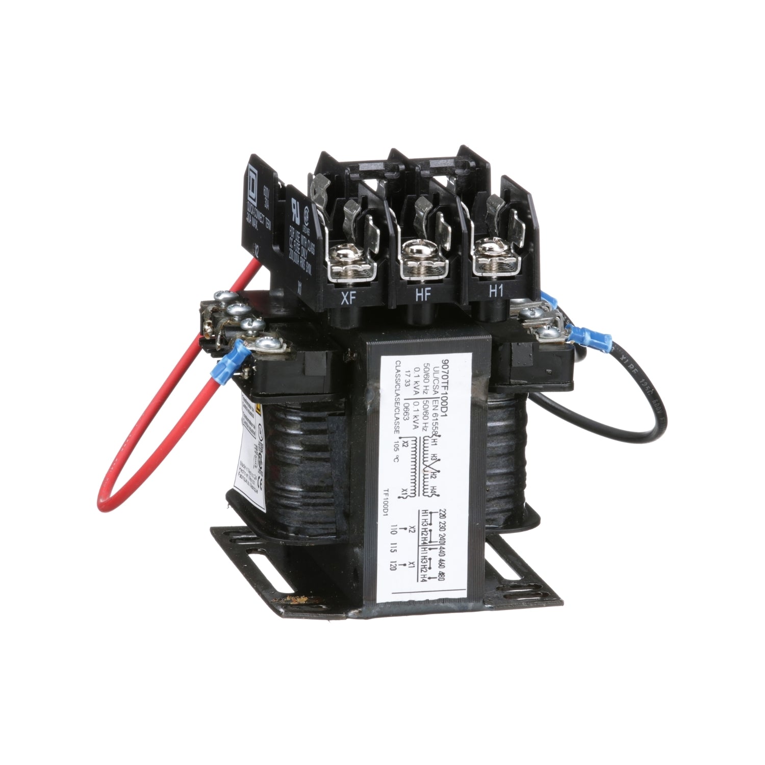 Industrial Control Transformer Installing Jumpers On Square D 9070
