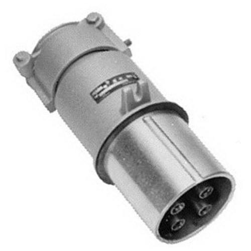 AP20044E - Appleton - 200 Amp 600V 4 Pole 4 Wire Powertite Series Pin & Sleeve Spring Door Plug
