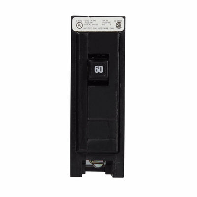 BAB1060S - Eaton Cutler-Hammer 60 Amp 1 Pole 240 Volt Bolt-On Molded Case Circuit Breaker