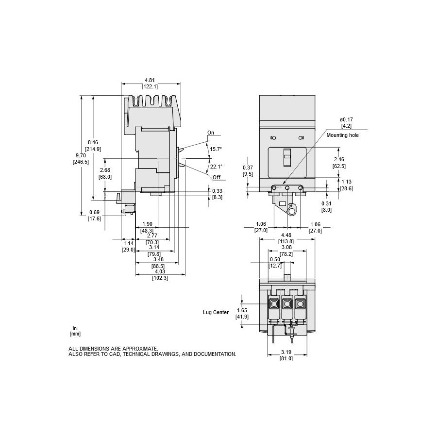 BGA36080 - Square D - Molded Case Circuit Breaker