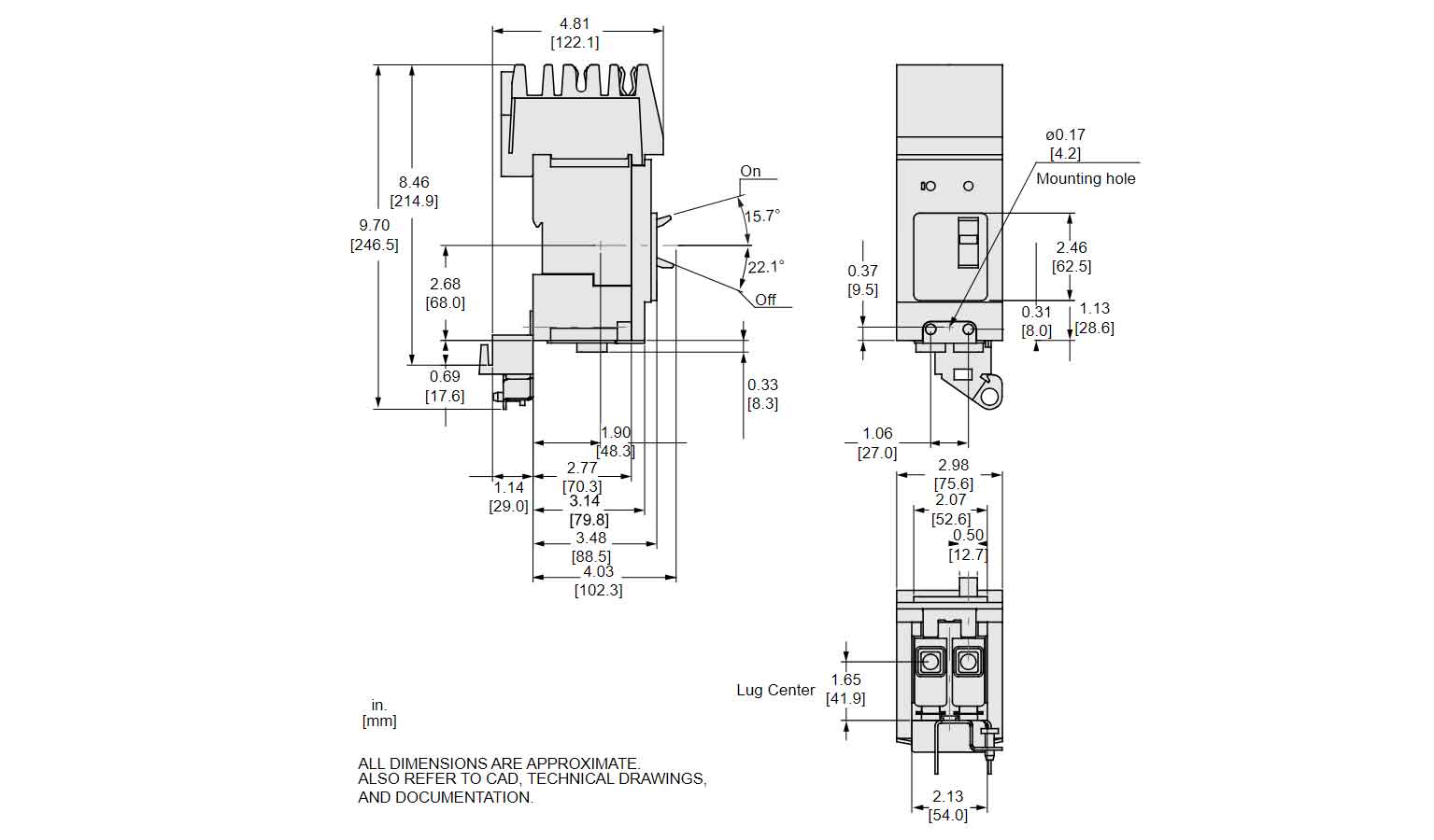 BJA260151 - Square D - Molded Case Circuit Breaker