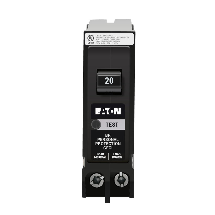 Eaton CH260GF Plug-In Mount Type CH Ground Fault Circuit Breaker 2-Pole
