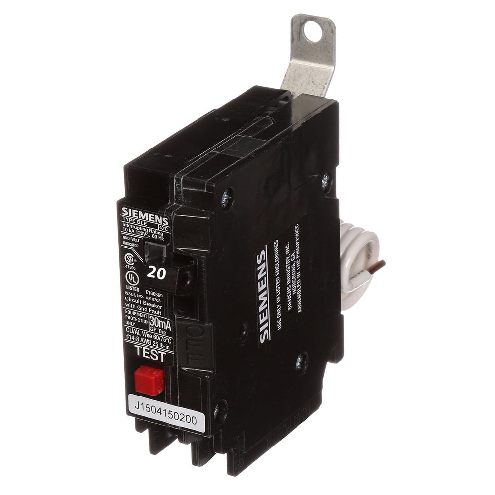 Used Siemens QF240A 2-Pole 40 Amp 240V GFCI Circuit Breaker – Ground Fault Protection