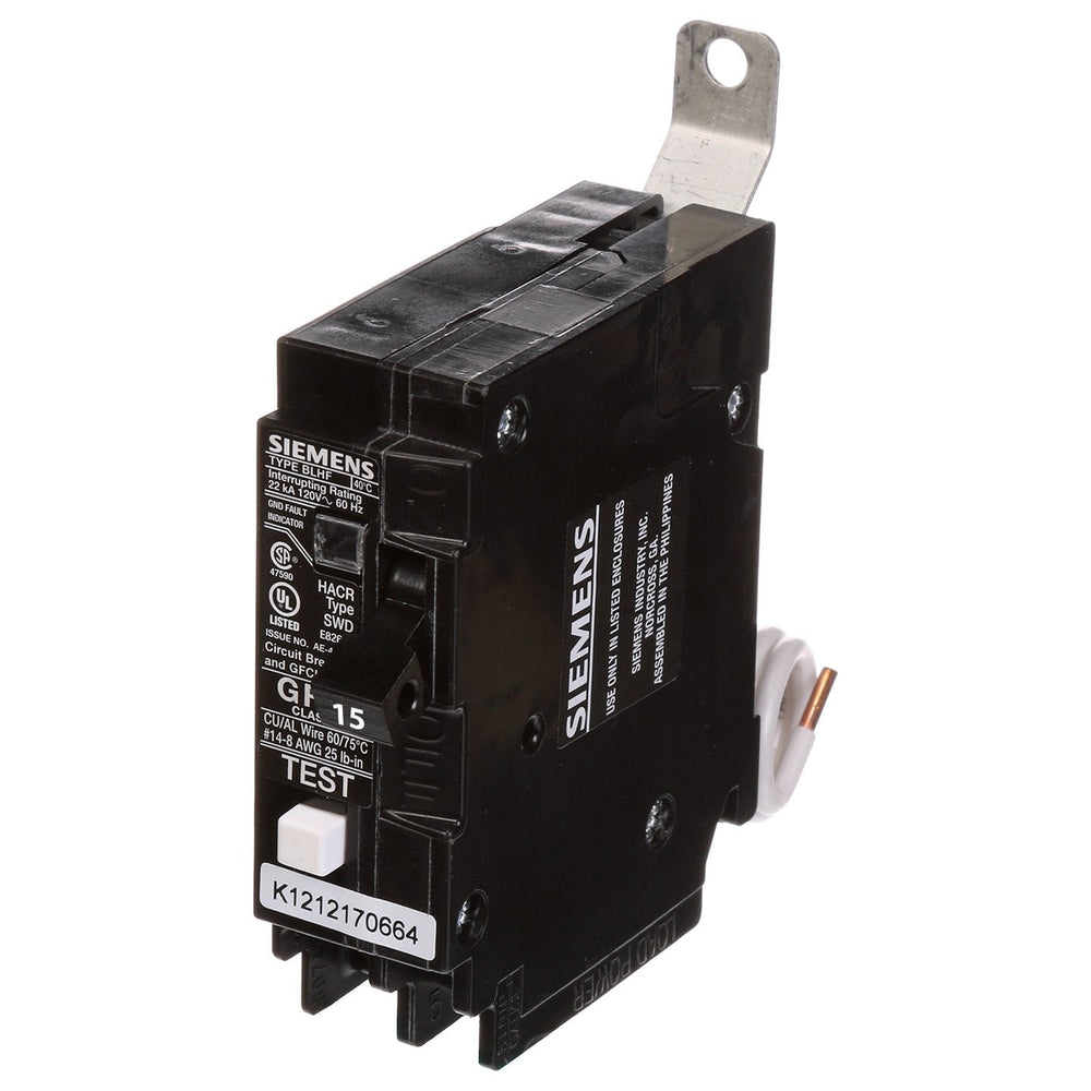 NAGF15 FEDERAL PACIFIC GFCI CIRCUIT BREAKER 15 AMP, 1 POLE TYPE NA 10K, Ground Fault Circuit Interrupters - Canada NAGF15 FEDERAL PACIFIC GFCI CIRCUIT BREAKER 15 AMP, 1 POLE TYPE NA 10K, Ground Fault Circuit Interrupters - Canada