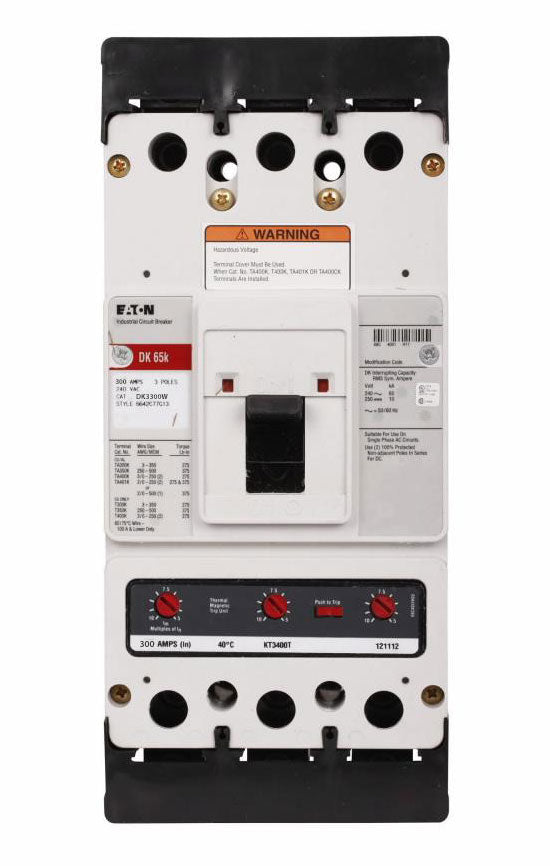 Kd3300 DK3300W - Eaton - Molded Case Circuit Breaker – SimplyBreakers.com