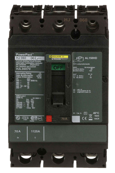 HJL36070 - Square D - Molded Case Circuit Breaker