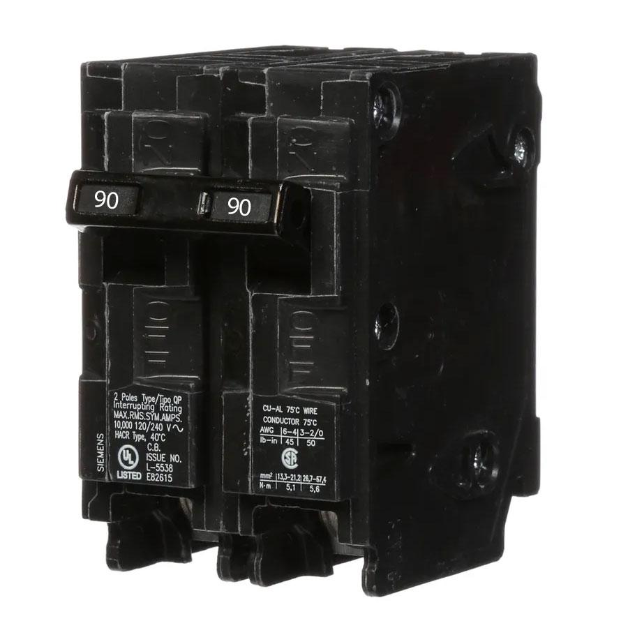 Q290 - Siemens - 90 Amp Circuit Breaker – SimplyBreakers.com