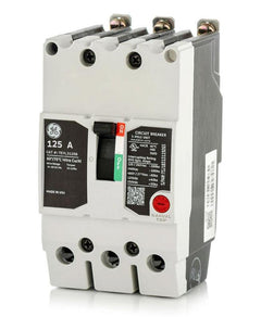 TEYL3125B - General Electric 125 Amp 3 Pole 480 Volt Bolt-On Molded Case Circuit Breaker