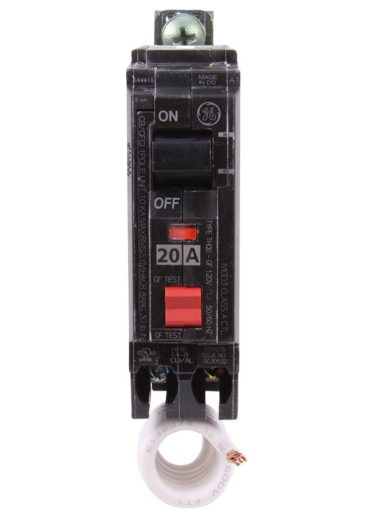THQB1120GFT - GE - 20 Amp GFCI Circuit Breaker – SimplyBreakers.com