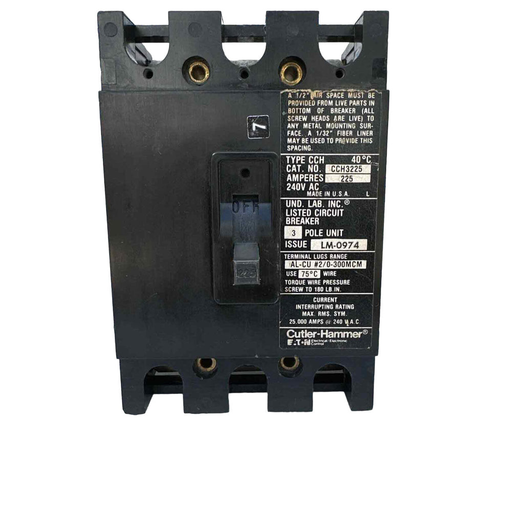 CCH3225 - Eaton - Molded Case Circuit Breakers – SimplyBreakers.com