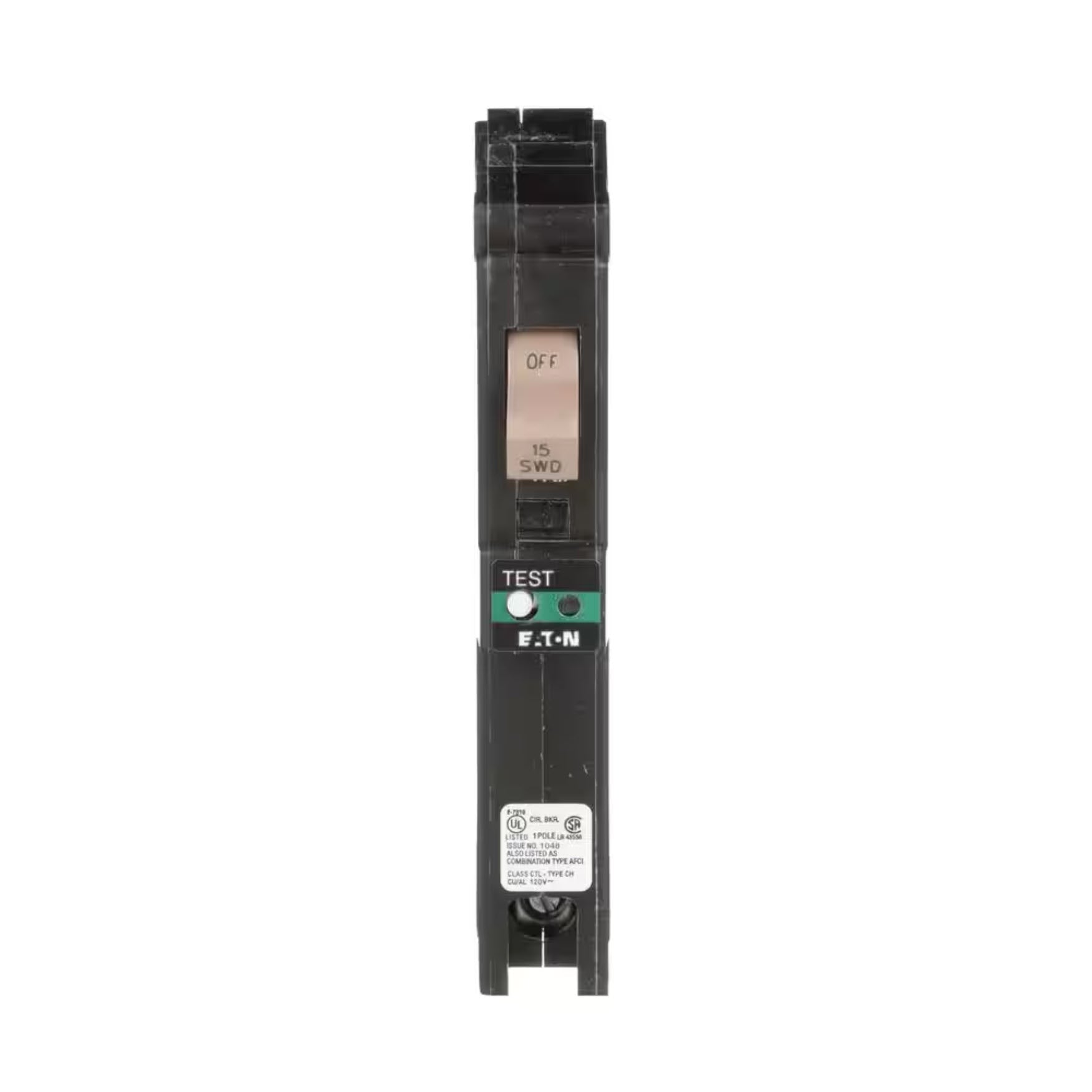 CHFP115AF - Eaton - 15 Amp Arc Fault (AFCI) Circuit Breaker