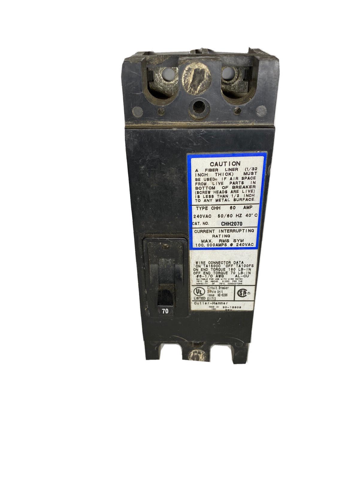 CHH2070 - Eaton
 - Molded Case
