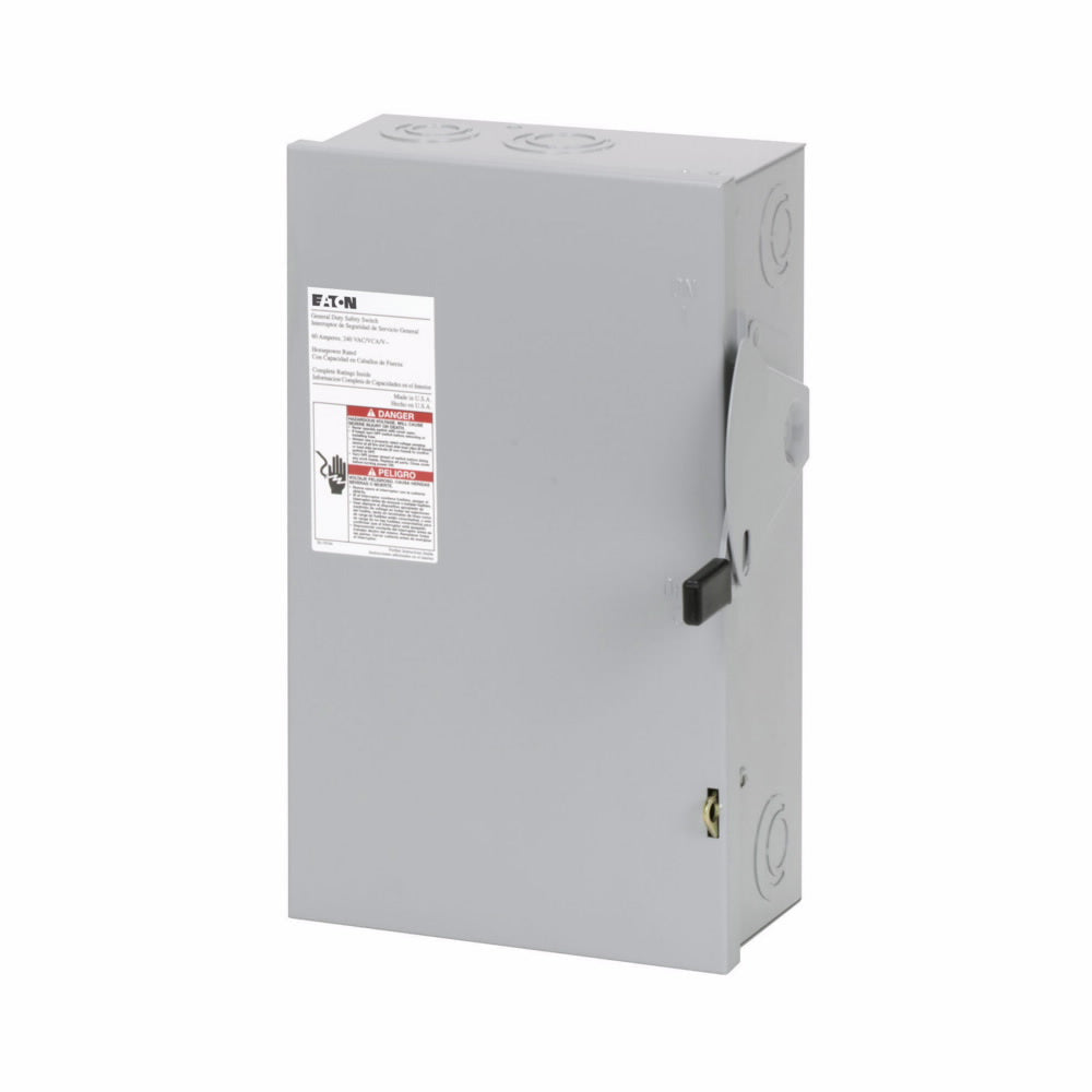 DG222NGB - Eaton - 60 Amp Disconnect and Safety Switch – SimplyBreakers.com
