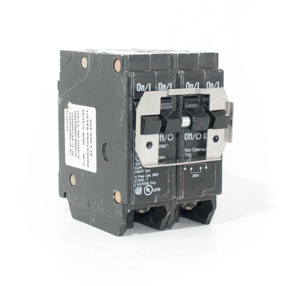 BR215215 - Cutler-Hammer Quad  15 Amp Double Pole & 15 Amp Double Pole Circuit Breaker