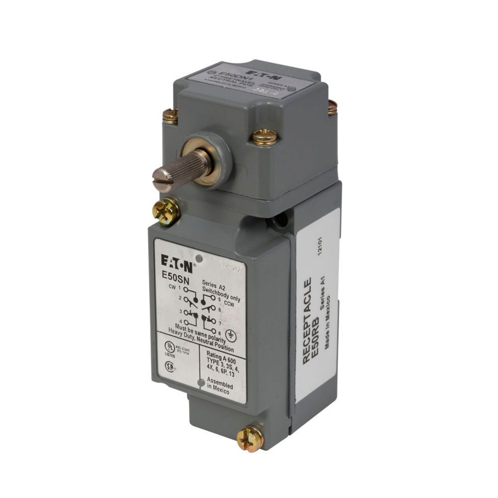 E50NN1 - Eaton - Spring Return Lever Limit Switch With Cable ...