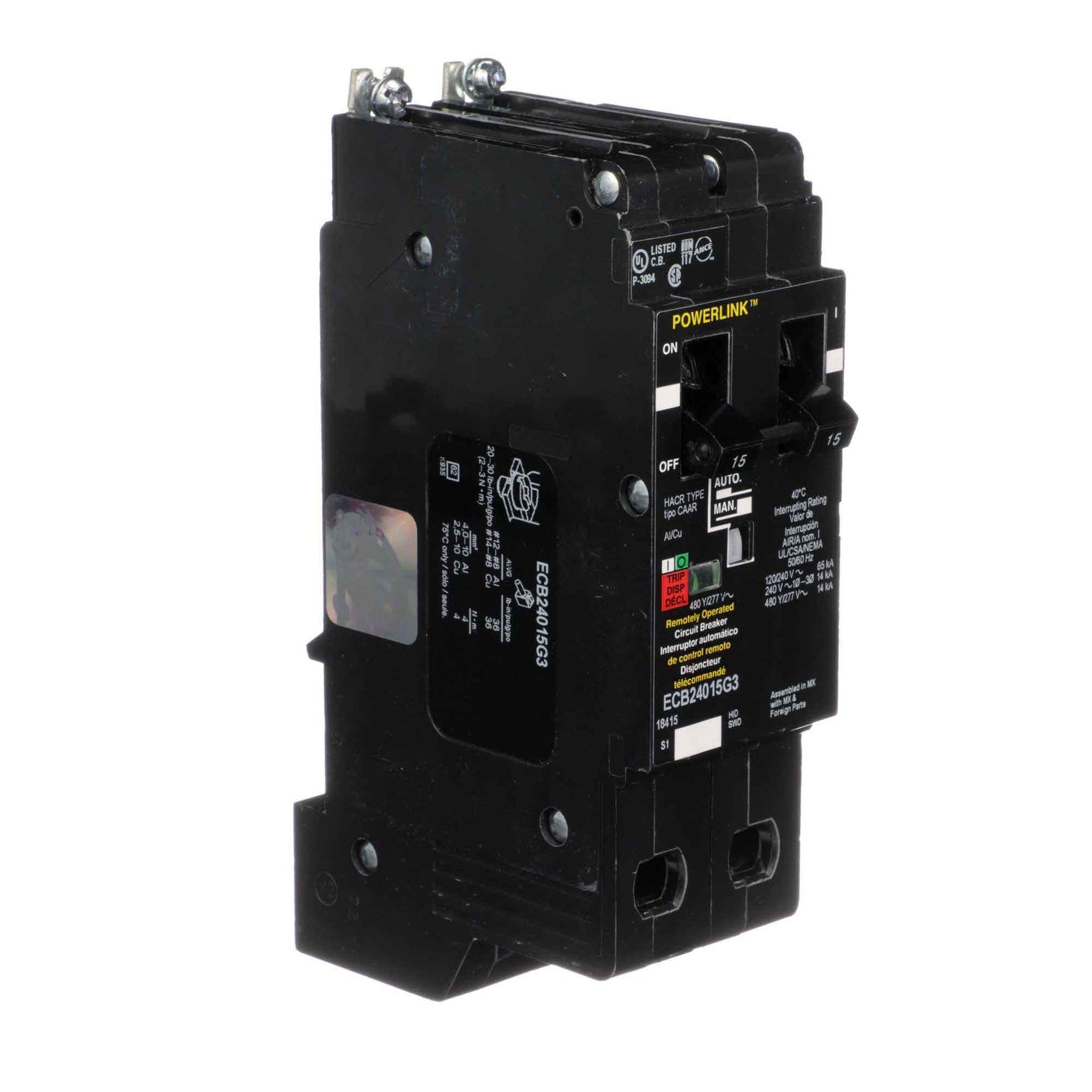 ECB24015G3 - Square D - Molded Case Circuit Breaker
