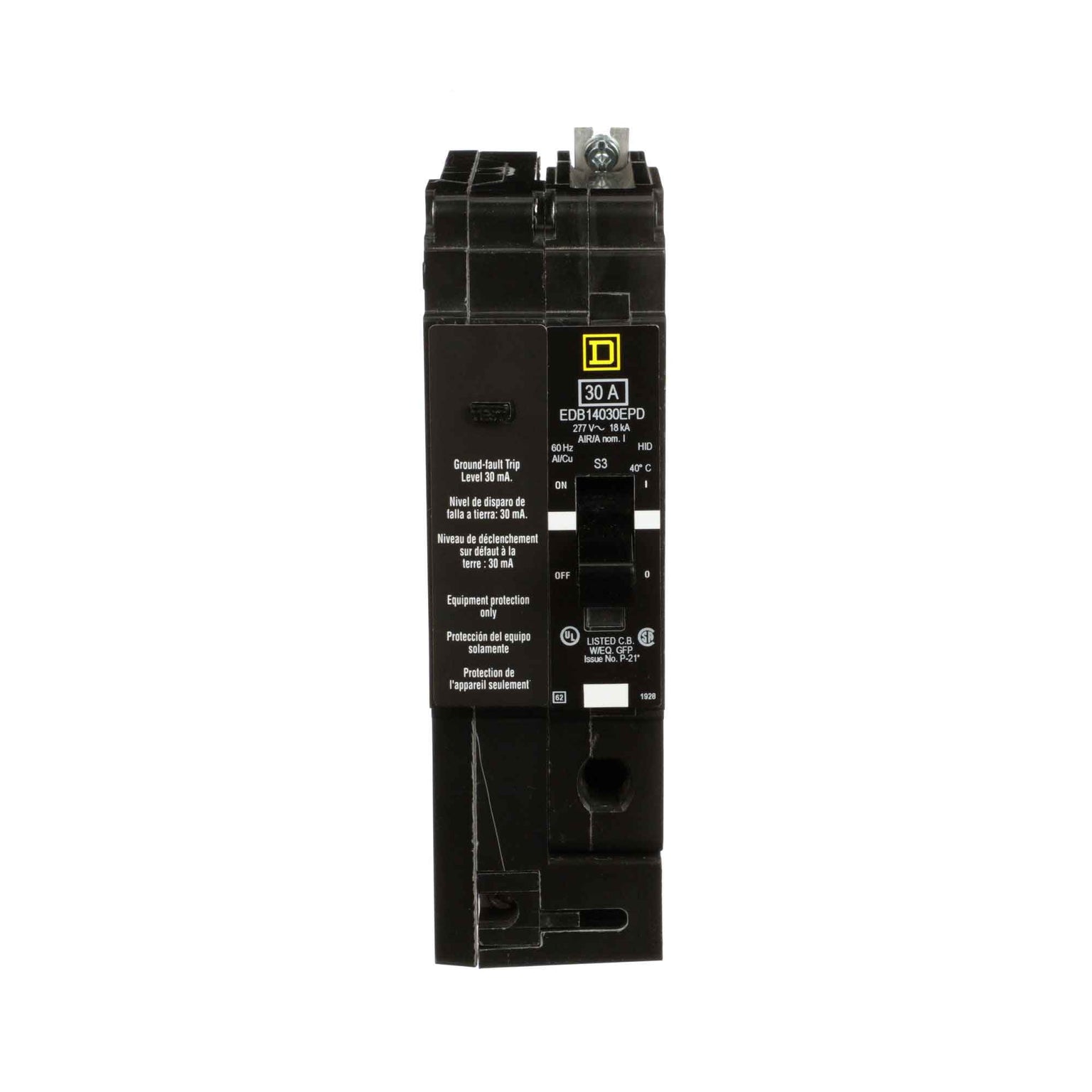 Edb14030 EDB14030EPD - Square D - Molded Case Circuit Breaker – SimplyBreakers.com