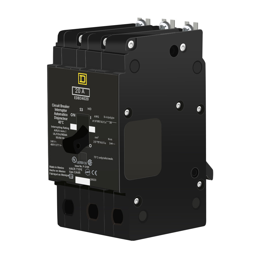 EDB34020 - Square D - Molded Case Circuit Breaker