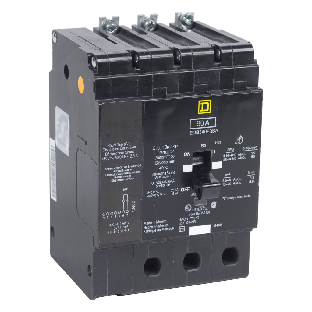 EDB34090SA - Square D - Molded Case Circuit Breaker