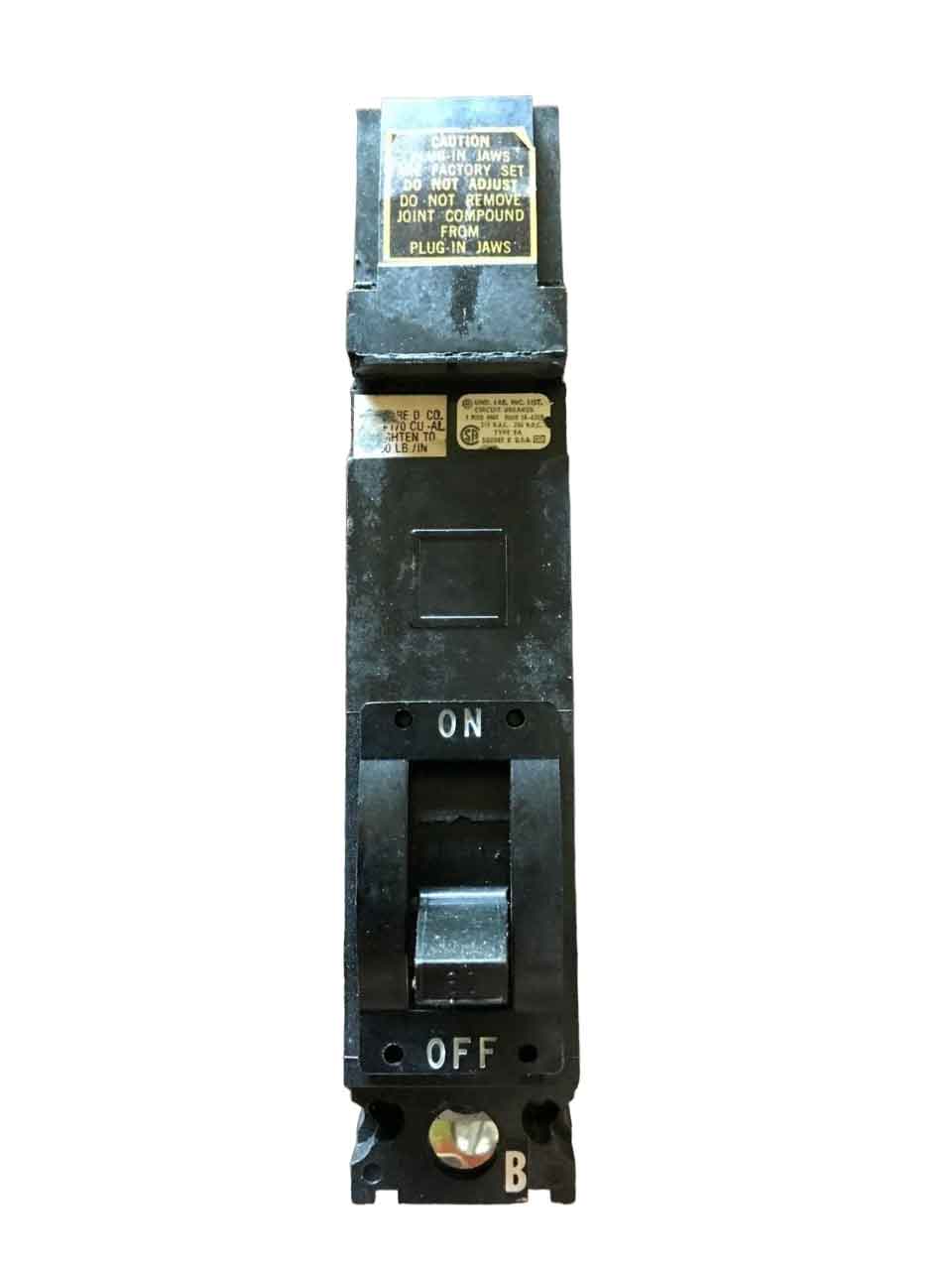FA14060B - Square D - Molded Case Circuit Breakers