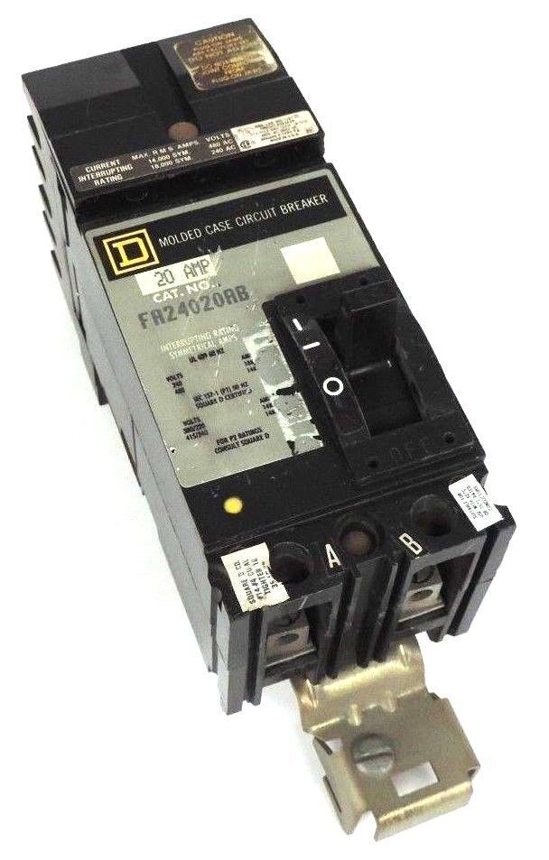 FA24020AB - Square D - Molded Case Circuit Breaker