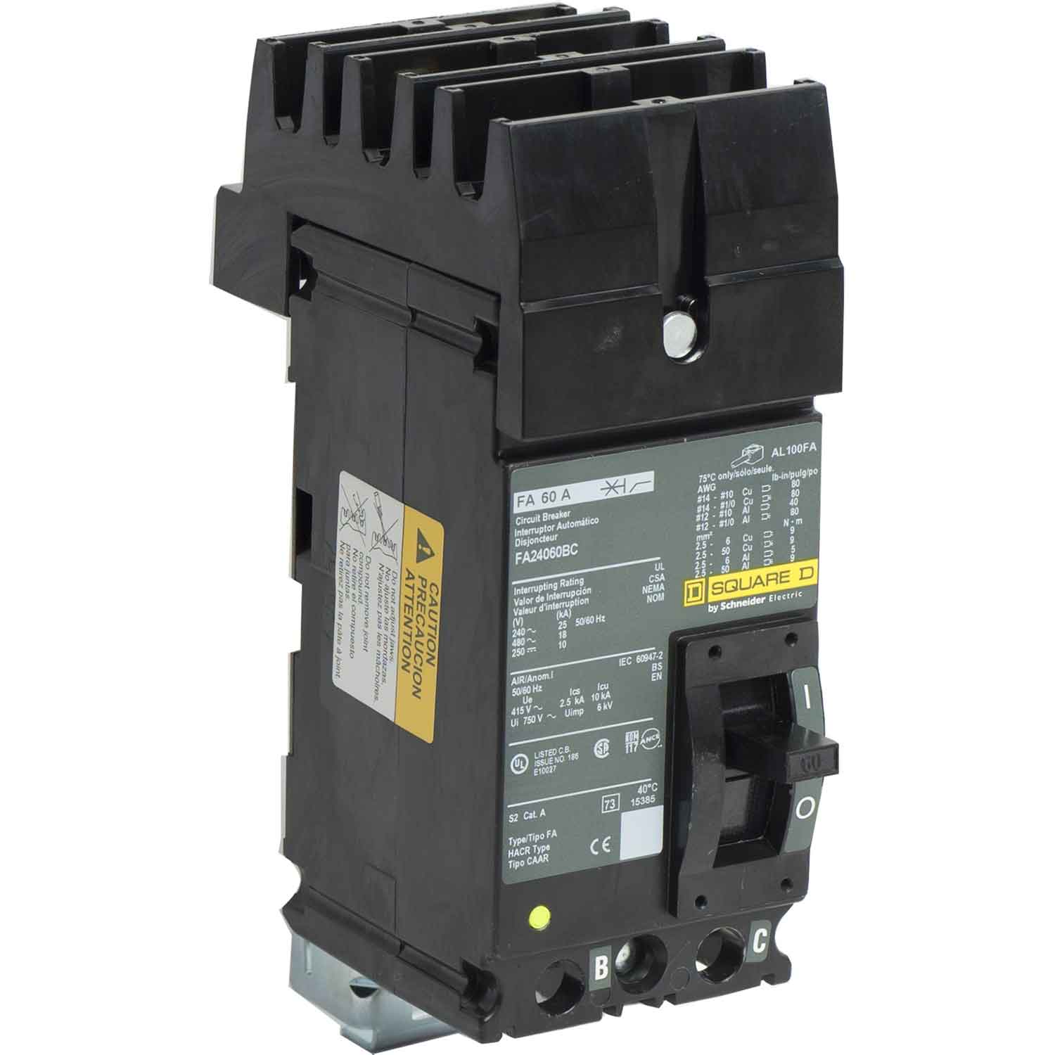 FA24060BC - Square D - Molded Case Circuit Breakers