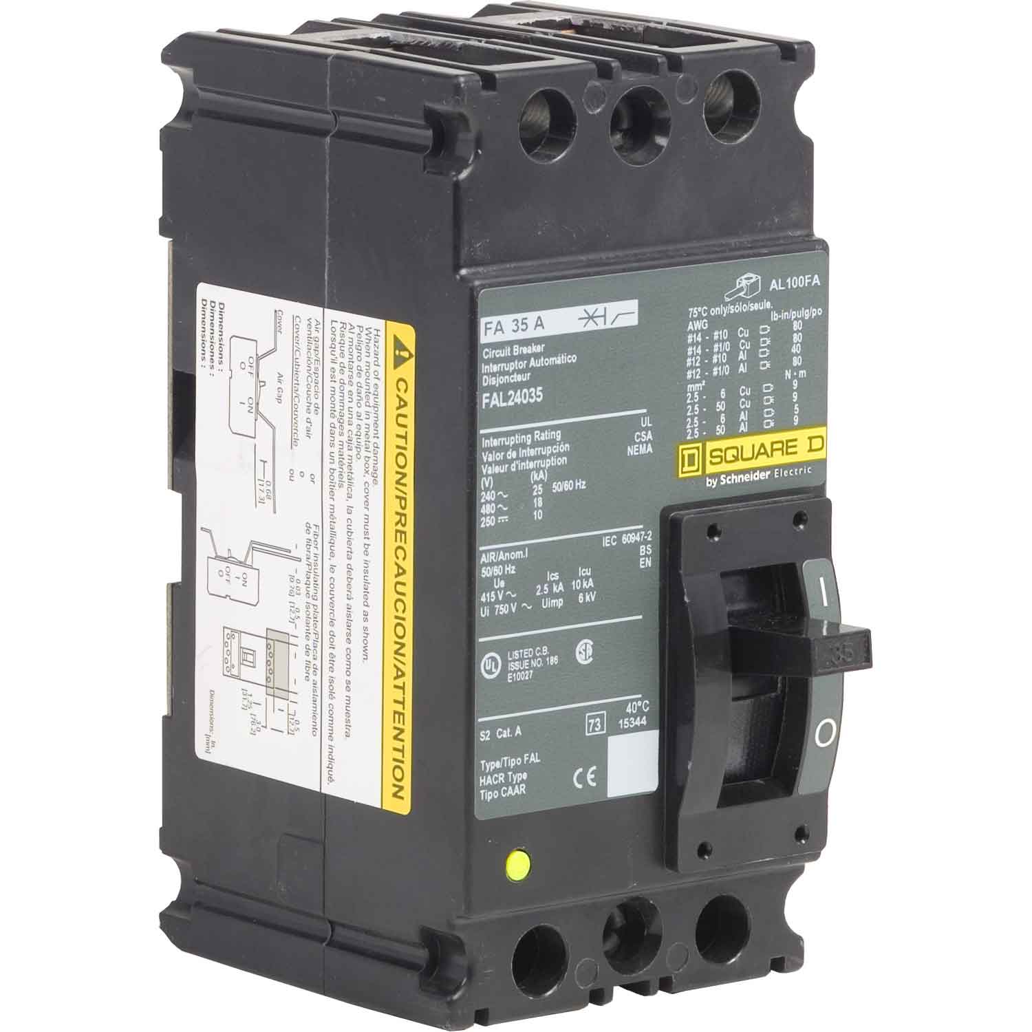 FAL24035 - Square D - Molded Case Circuit Breakers