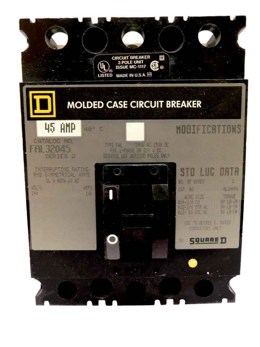 FAL32045 - Square D - Molded Case Circuit Breakers