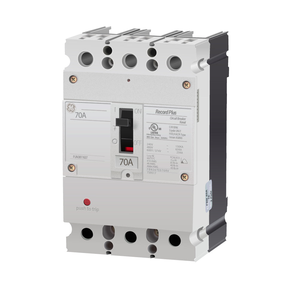 FBN36TE070RV - General Electrics - Molded Case Circuit Breakers