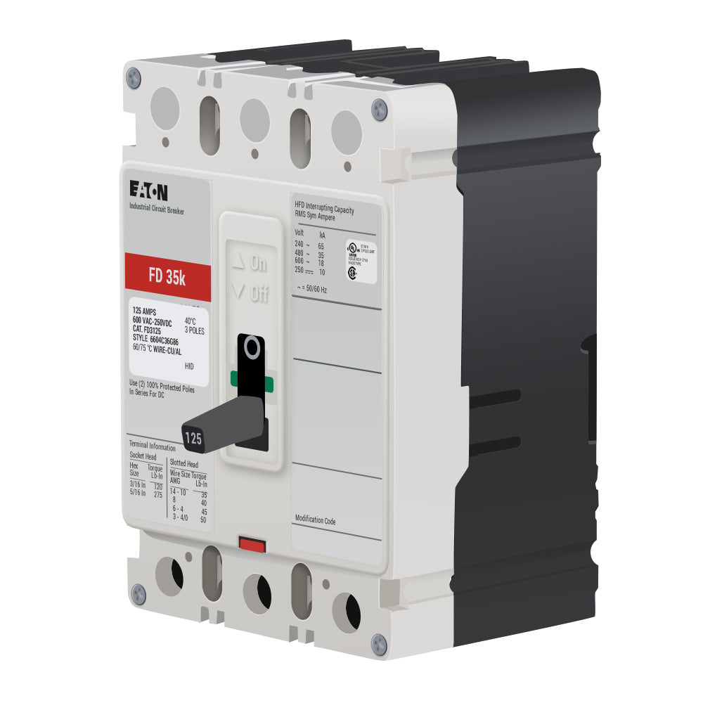 FD3125 - Eaton - Molded Case Circuit Breaker – SimplyBreakers.com