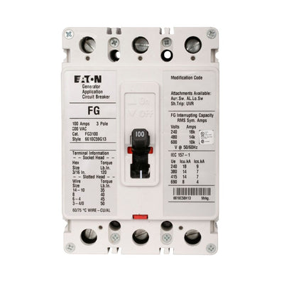 FG3150 - Eaton - Molded Case Circuit Breakers
