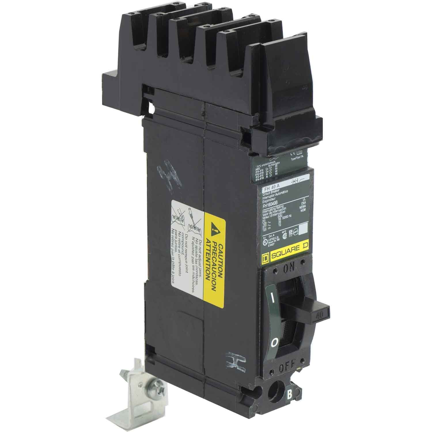 FH16040B - Square D - Molded Case Circuit Breakers