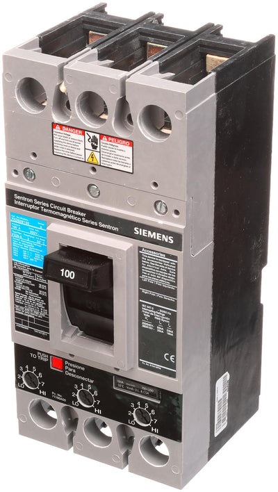 FXD63M100 - Siemens - Molded Case Circuit Breaker