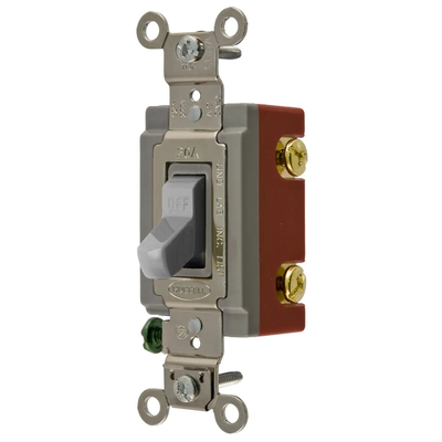 HBL1221GY - Hubbell Extra Heavy Duty Toggle Switches