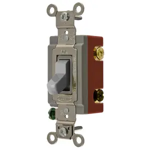 HBL1223GY - Hubbell Extra Heavy Duty, Toggle Switches