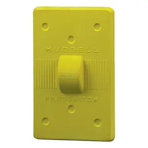 HBL17CM50 - Hubbell Wallplates and Boxes, PresSwitch