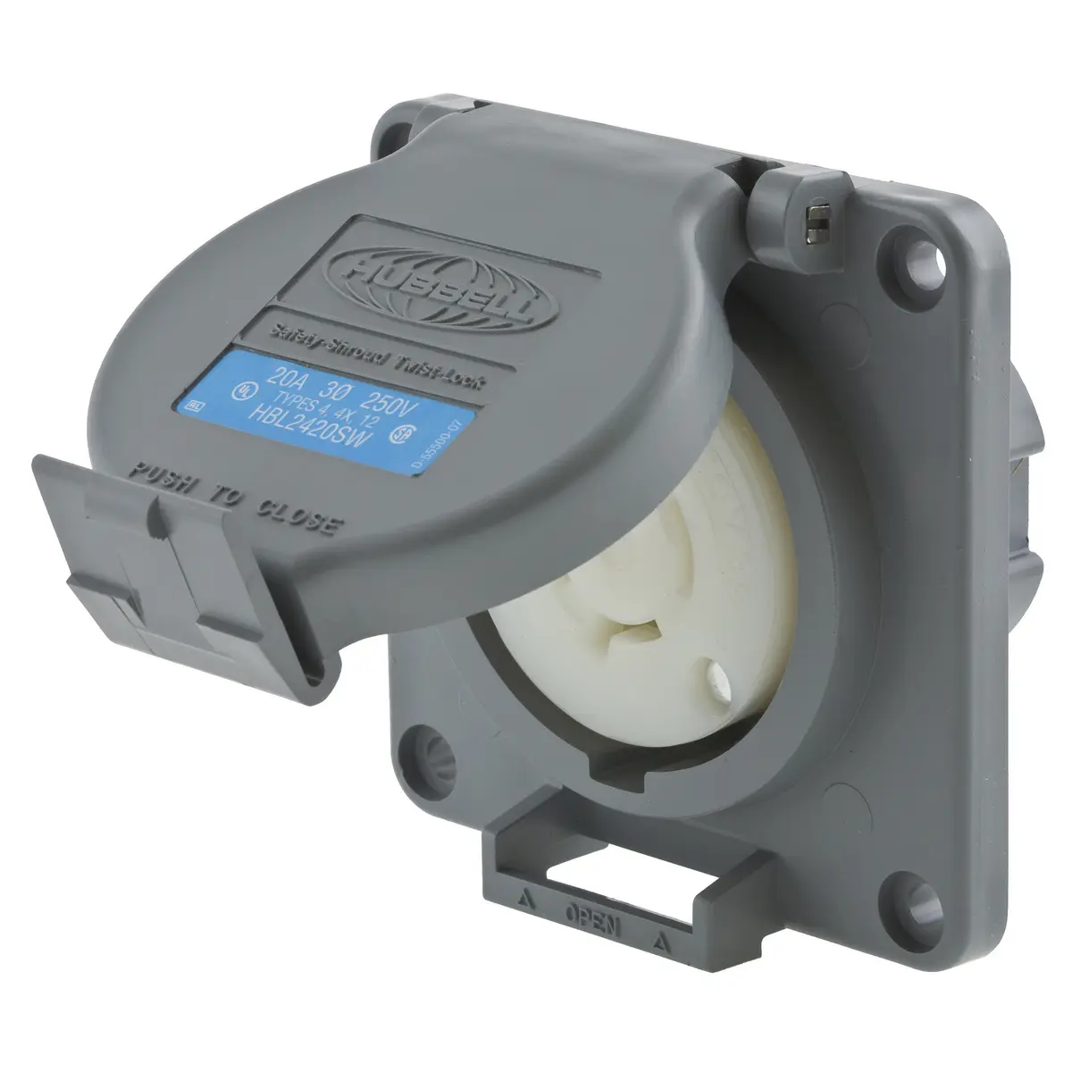 HBL2420SW - Hubbell - Locking Devices, Twist-Lock